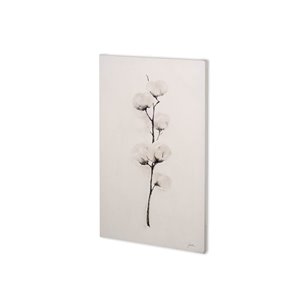 Snow Greetings II by Mercana Studio a Hand Embellished Textured Canvas