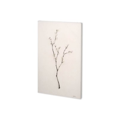 100885-S - Snow Greetings I by Mercana Studio a Hand Embellished Textured Canvas