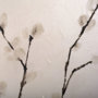 100885-L - Snow Greetings I by Mercana Studio a Hand Embellished Textured Canvas