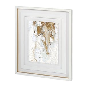 Lonicera I by Mercana Studio a Hand Embellished Textured Framed Art Print Matted under Glass