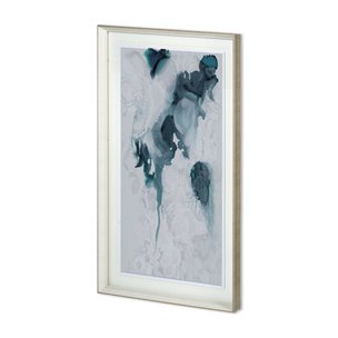 Wisteria II by PanPan a Framed Art Print Matted under Glass