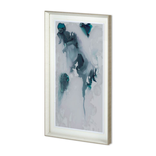 11479 - Wisteria I by PanPan a Framed Art Print Matted under Glass