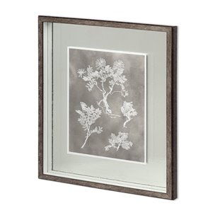Custom Herbarium Study II by Vision Studio Hand Embellished Framed Art Print Matted under Glass