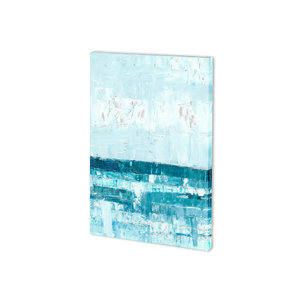 Edge of the World II by Grace Popp a Hand Embellished Textured Canvas