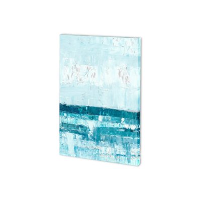 100844-S - Edge of the World II by Grace Popp a Hand Embellished Textured Canvas