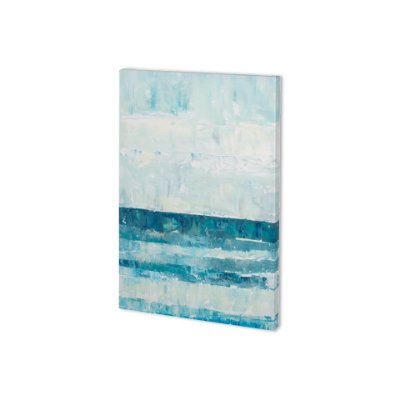 100843-S - Edge of the World I by Grace Popp a Hand Embellished Textured Canvas