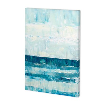 100843-L - Edge of the World I by Grace Popp a Hand Embellished Textured Canvas