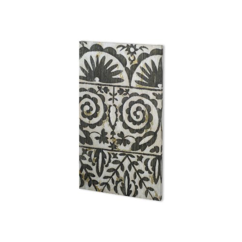 100835-S - Flamenco Pattern I by Chariklia Zarris a Hand Embellished Textured Canvas
