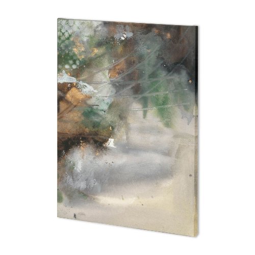 100813-L - Canyon Seasons I by Joyce Combs a Hand Embellished Textured Canvas