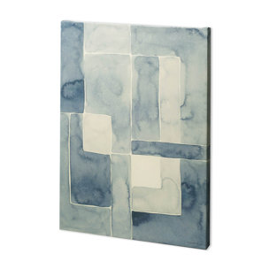 Blockade I by Vanna Lam a Hand Embellished Textured Canvas