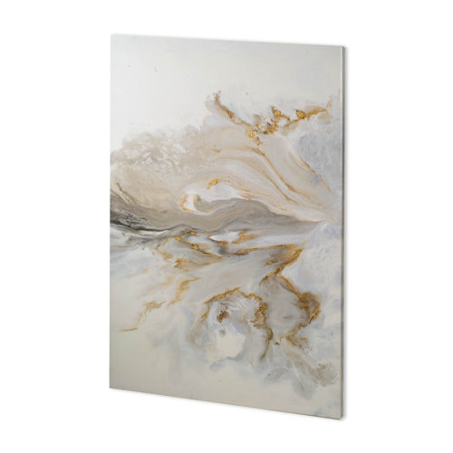 100754-L - Confluence by Corrie LaVelle a Hand Embellished Textured Canvas