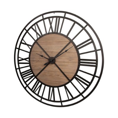 67727 - Lewiston 59" Round Oversized+ Industrial Wall Clock