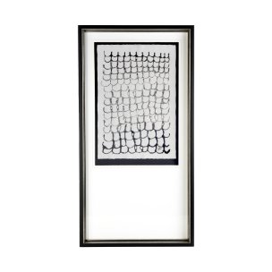 Lines II by Studio M a handmade Original Framed Artwork under Glass