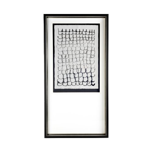 11641 - Lines II by Studio M a handmade Original Framed Artwork under Glass