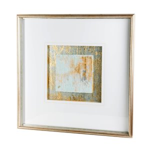 Spring Showers II by Studio M a handmade Original Framed Artwork under Glass