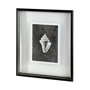 12035 - Dark Coastal I by Mercana Studio a Hand Embellished Textured Framed Art Print Matted under Glass