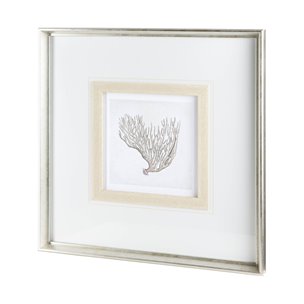 Vintage Coral II by Mercana Studio a Framed Art Print Matted under Glass