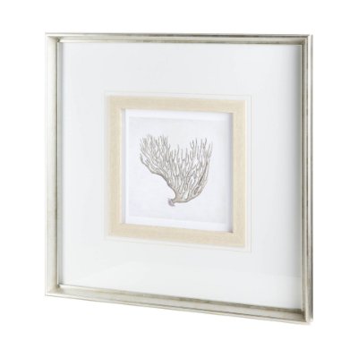 12038 - Vintage Coral II by Mercana Studio a Framed Art Print Matted under Glass
