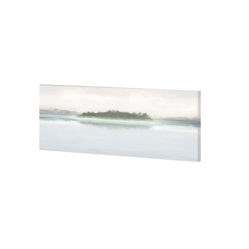 100903-S - Faraway Isles by Mark Chandon  a Hand Embellished Textured Canvas