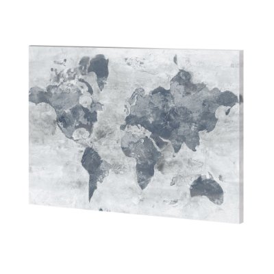 100760-L - Golden World Neutral by Albena Hristova a Hand Embellished Textured Canvas
