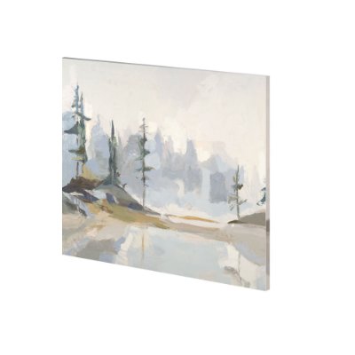100757-S - Misty Moraine by Julie Devine a Hand Embellished Textured Canvas