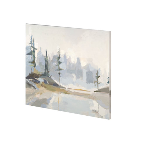 100757-S - Misty Moraine by Julie Devine a Hand Embellished Textured Canvas