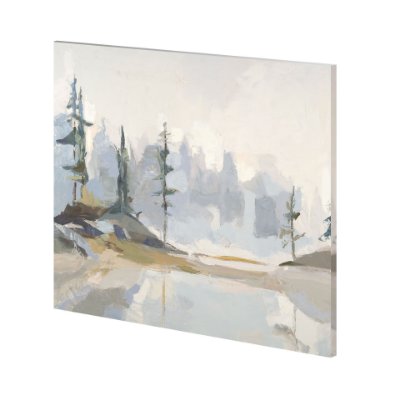 100757-L - Misty Moraine by Julie Devine a Hand Embellished Textured Canvas