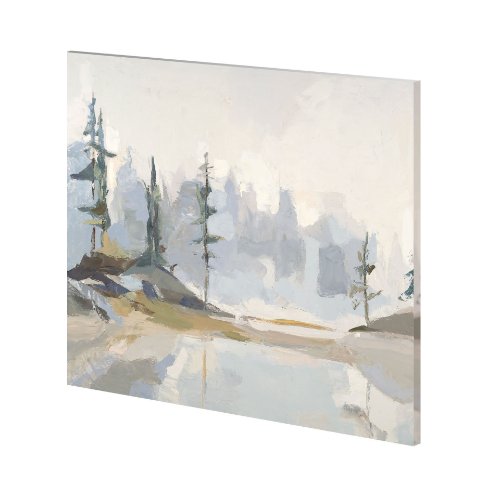 100757-L - Misty Moraine by Julie Devine a Hand Embellished Textured Canvas