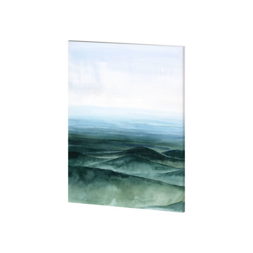 100842-S - Plane View II by Grace Popp a Hand Embellished Textured Canvas