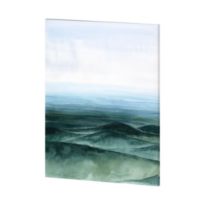 100842-L - Plane View II by Grace Popp a Hand Embellished Textured Canvas