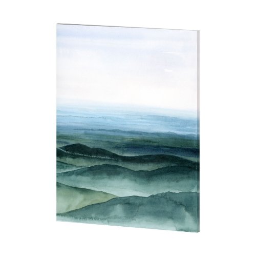 100841-L - Plane View I by Grace Popp a Hand Embellished Textured Canvas