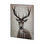 67717 - White Tail II 48x60 Deer Original Hand Painted on Wood Oil Painting 