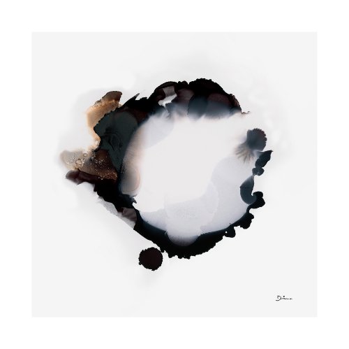 100777-L - In Memoriam I by Mercana Studio a Hand Embellished Textured Canvas