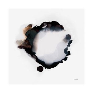 In Memoriam I by Mercana Studio a Hand Embellished Textured Canvas
