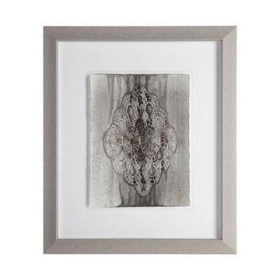 11639 - India Pattern II by Studio M a handmade Original Framed Artwork under Glass
