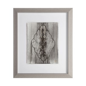 India Pattern I by Studio M a handmade Original Framed Artwork under Glass