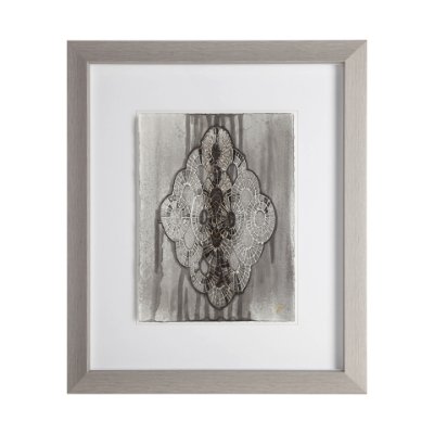 11638 - India Pattern I by Studio M a handmade Original Framed Artwork under Glass