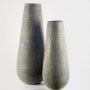67669 - Kalahari II Large 39" Gray Ceramic Floor Vase 