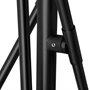 67683 - Connor II 84" Black Metal Glass Globe Three Light Floor Lamp 