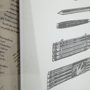 12072 - Pencils & Pen by Sam Appleman a Framed Art Print Matted under Glass