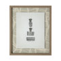 12073 - Stamped by Sam Appleman a Framed Art Print Matted under Glass