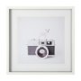 12076 - Deer & Vintage Camera by Susannah Tucker Photography a Framed Photo Art Print Matted under Glass