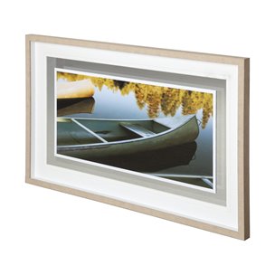 On the Water by Jennifer Broussard a Framed Photo Art Print Matted under Glass