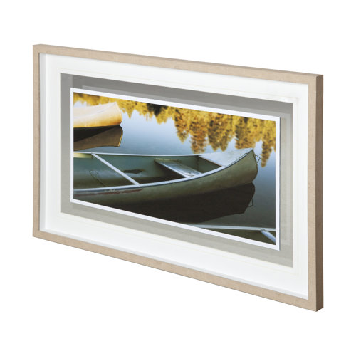 12167 - On the Water by Jennifer Broussard a Framed Photo Art Print Matted under Glass