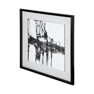 Back Lighting I by Liz Jardine a Hand Embellished Textured Framed Art Print Matted under Glass