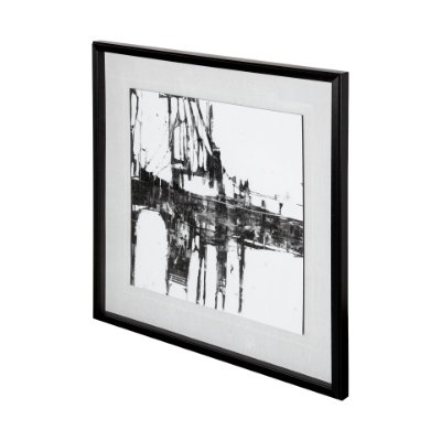 12209 - Back Lighting I by Liz Jardine a Hand Embellished Textured Framed Art Print Matted under Glass