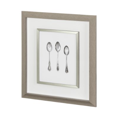 12227 - Spoons by Marie a Framed Art Print Matted under Glass