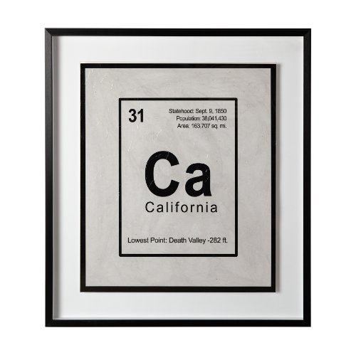 12247 - Breaking California B by THE Studio a Hand Embellished Textured Framed Art Print Matted under Glass