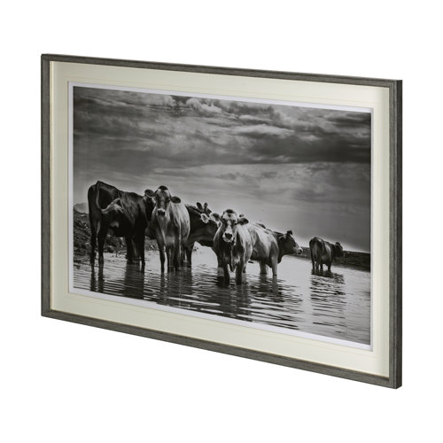 12287 - In the River by Mercana Studio a Framed Photo Art Print Matted under Glass