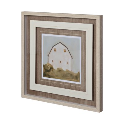 12318 - Serene Barn III by Emma Scarvey a Framed Art Print Matted under Glass